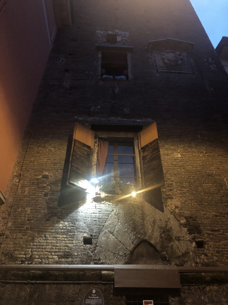 Gasse in Bologna