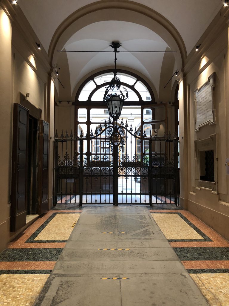 Hinterhof in Bologna