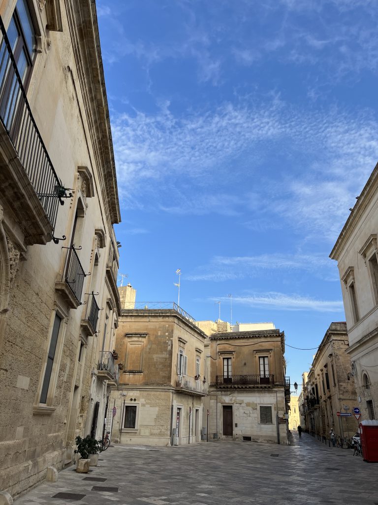 Lecce, in der Stadt