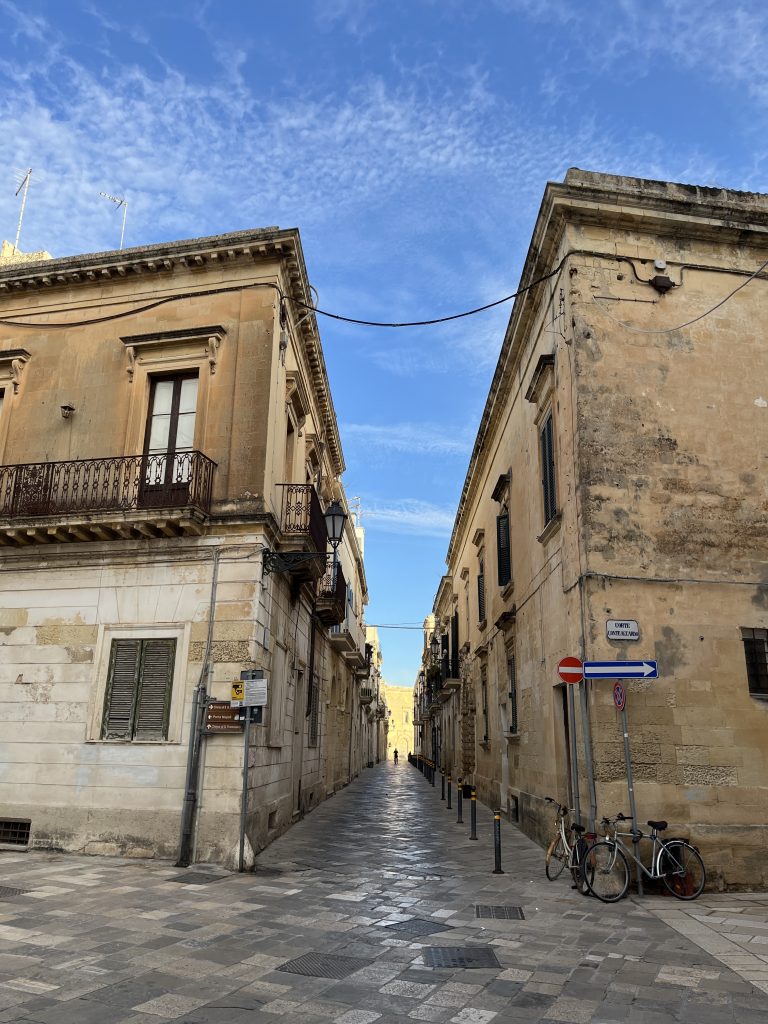 Gasse in Lecce